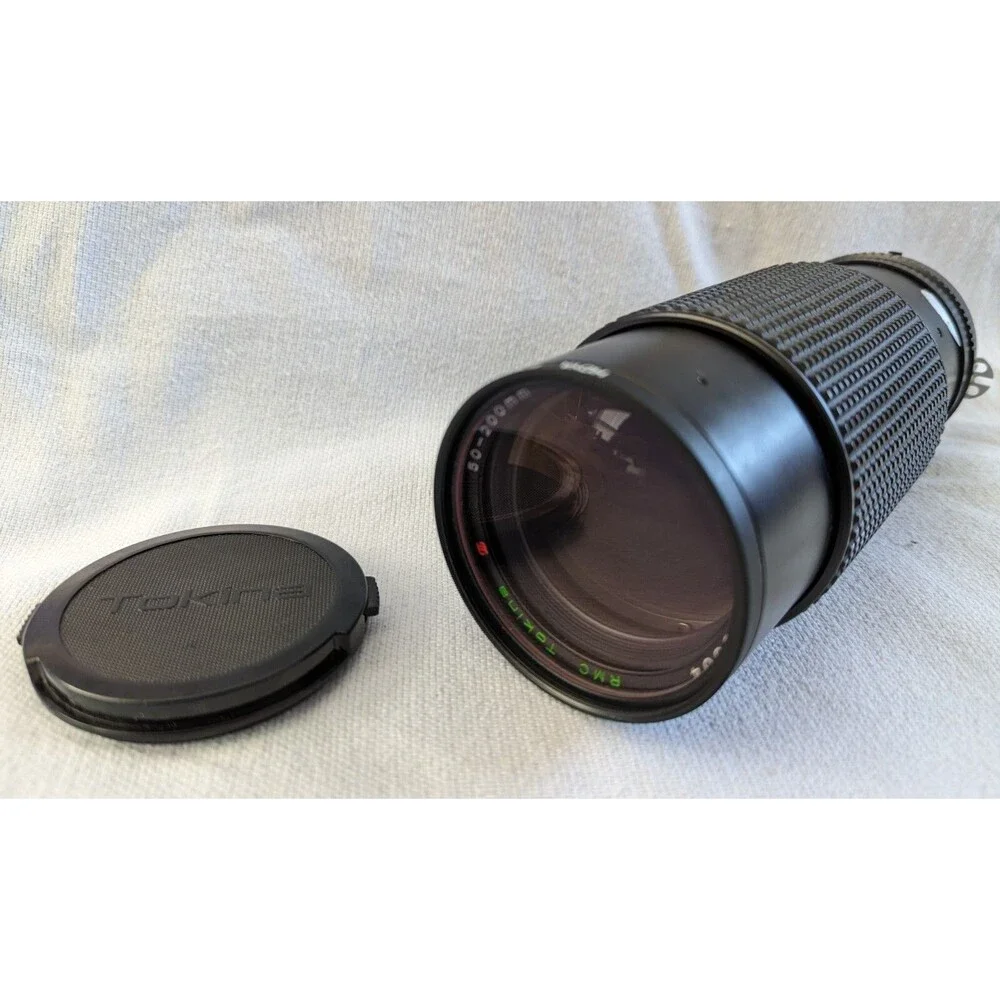 Vintage RMC Tokina 50-200mm F3.5-4.5 Nikon AI Mount Lens Japan